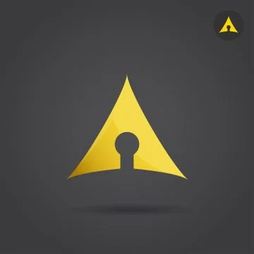 Keyhole icon Stock Illustration