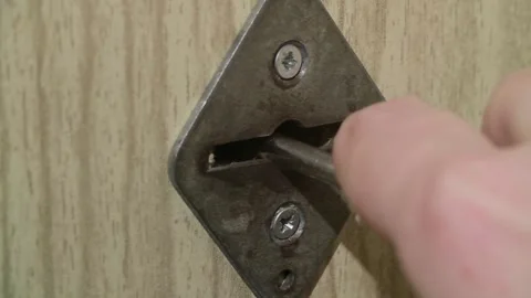 Keyhole open Stock Footage 321841766