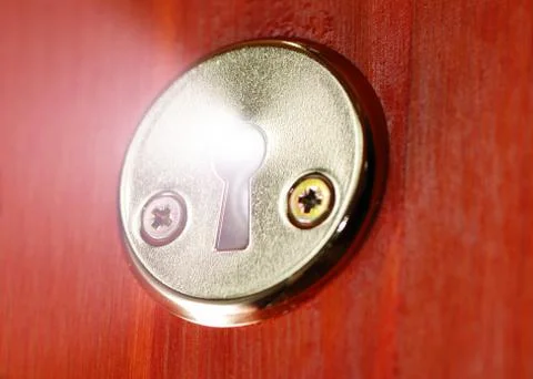 Keyhole Foto stock
