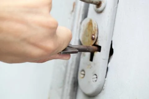 Keyin hand Stock Photos