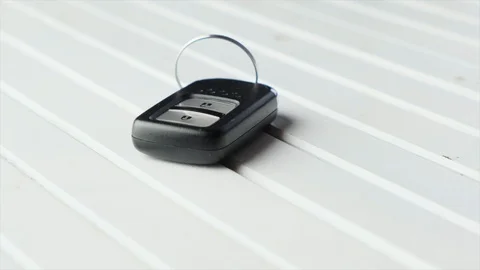 Keyless Car Key Stock-Footage 100201752