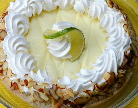 Keylime pie Fotos Stock