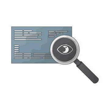 Keylogger illustration Illustrazione stock