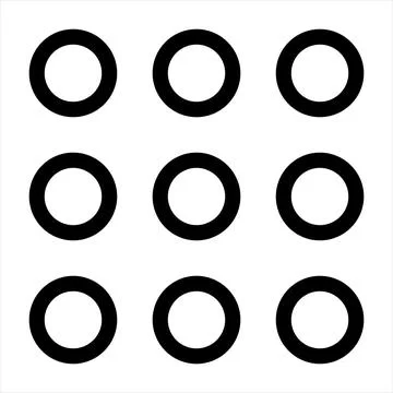 Keypad line icon vector illustration isolated on white background Stock Illustration