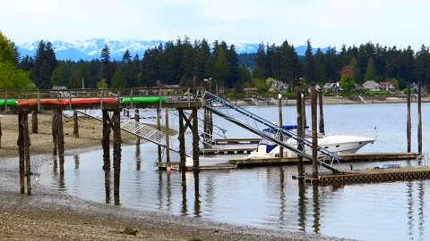 Keyport Washington state Stock Footage 155946468