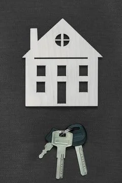 Keys, background, House Foto stock