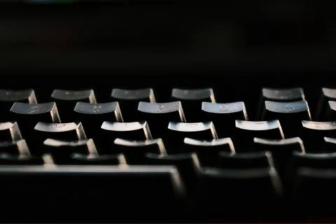 Keys of a backlit pc keyboard Photos