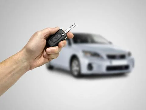 Keys to the car Stock Photos