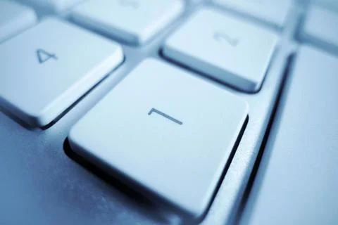 Keys of a computer 스톡 사진