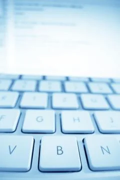 Keys of a computer 스톡 사진