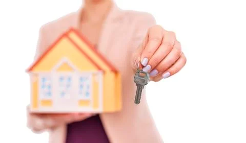Keys to the house. Stock Photos