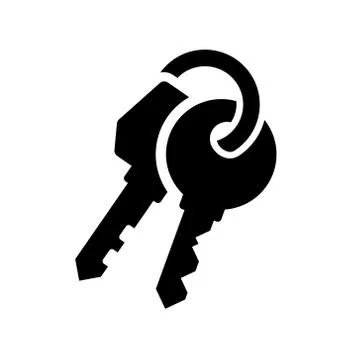 Keys Icon Illustrazione stock