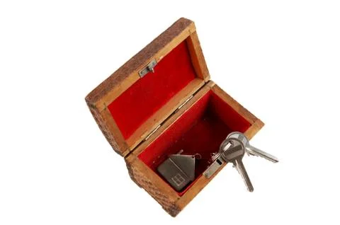 Keys isolated Stock Photos