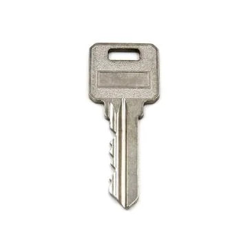 Keys isolated on white background Stock Photos