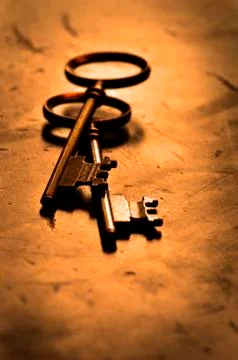 Keys for knowledge and success Stock Photos