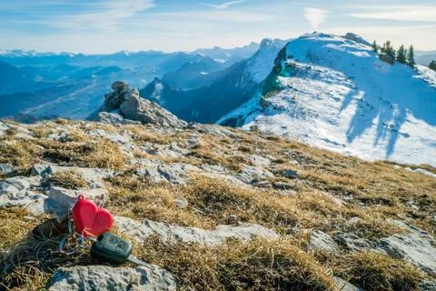 Keys in the mountains Foto stock