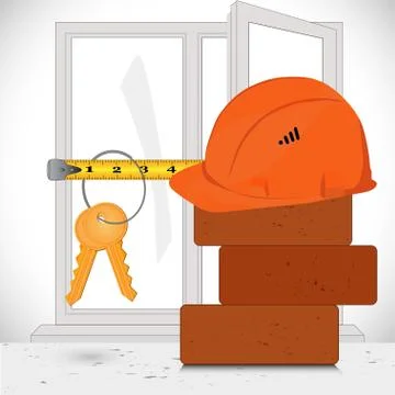 The keys to new apartment Stock Illustration