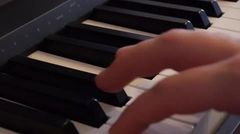 The keys of a piano games 2 Stock Footage 47326165