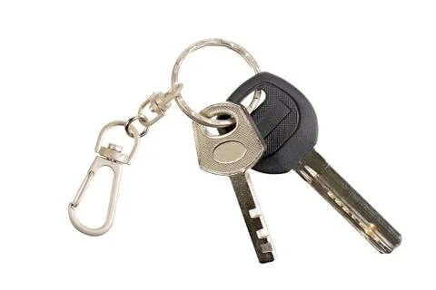 Keys on the ring. Stock Photos