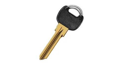 Keys on a white background Stock Photos