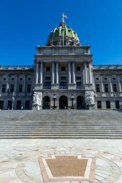 Keystone at STate Capitol Building Stock Photos