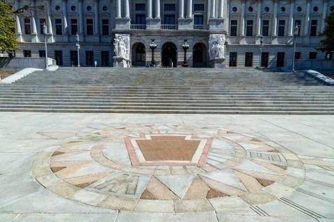 Keystone at STate Capitol Stock Photos