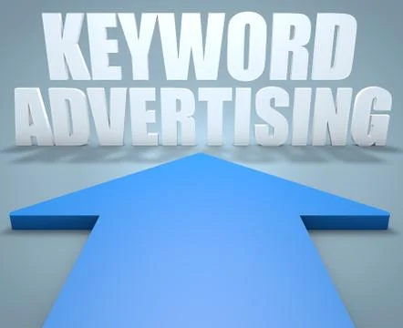 Keyword Advertising Stock Illustration