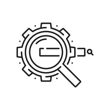 Keyword ranking, SEO optimization website icon 스톡 일러스트