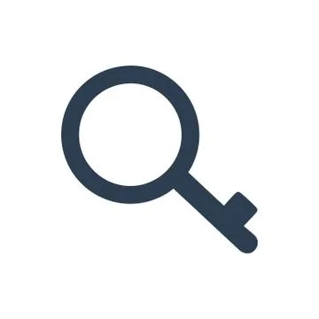 Keyword Research Icon Stock Illustration
