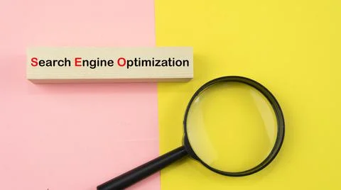 Keyword Search Engine Optimization Foto stock