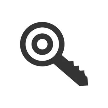 Keyword Targeting Icon Stock Illustration