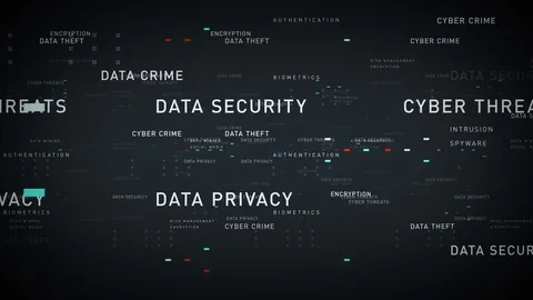 Keywords Data Security Silver Stock Footage 75845754