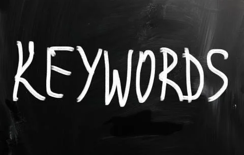 Keywords Stock Illustration