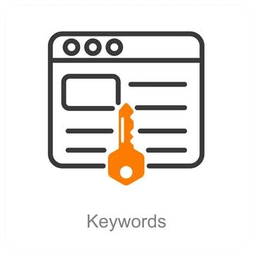 Keywords Stock Illustration