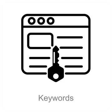 Keywords Stock Illustration