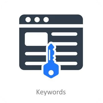 Keywords Stock Illustration