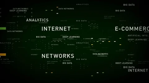 Keywords Internet Green Stock Footage