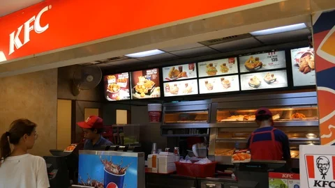 KFC in Bangkok Stock-Footage 107472956