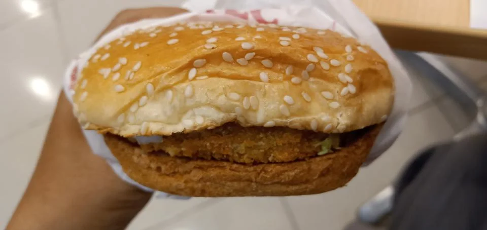 KFC Burger Stock Photos