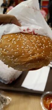 KFC Burger Stock Photos