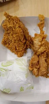 KFC Chicken Breast Stock Photos