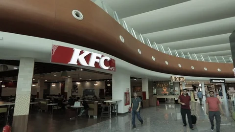 KFC Restaurant Exterior Stock Footage 100249447