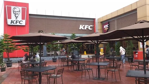KFC Restaurant Stock Footage 267687458