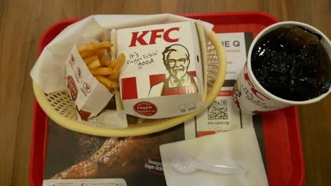 KFC set Stock Photos