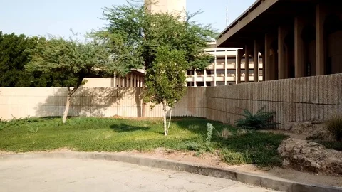 KFUPM Tower (4K) Stock Footage 97383820