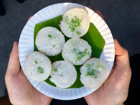 Kha Nom Krok Stock Photos