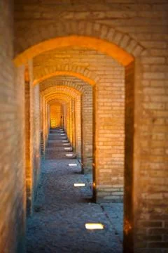 Khaju Bridge Foto stock