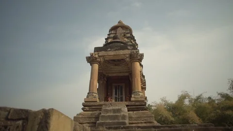 Khajuraho temple Stock Footage 111386014