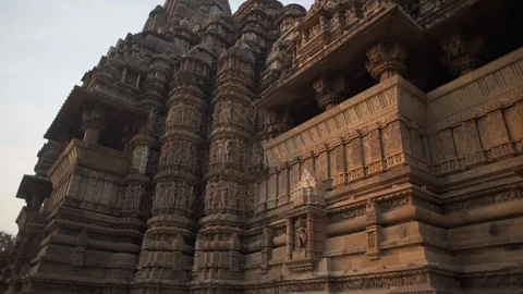 Khajuraho Temple Stock Footage 111388586