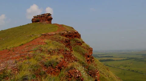 Khakassia chest panorama Stock Footage 30641247